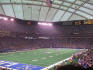 Inside the Silverdome.
