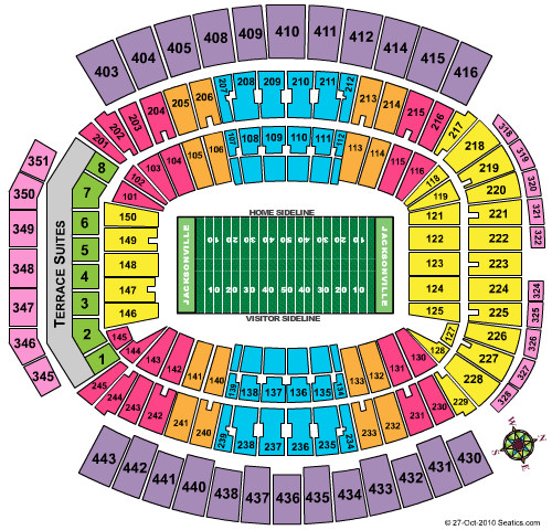 TIAA Bank Field, Jacksonville Jaguars football stadium - Stadiums of Pro  Football