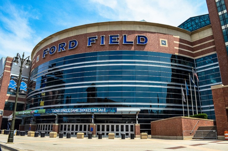 Ford Field, Detroit Lions football stadium - Stadiums of Pro Football