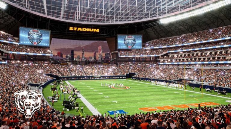 Bears unveil $5B proposal for new domed lakefront stadium - Stadiums of ...